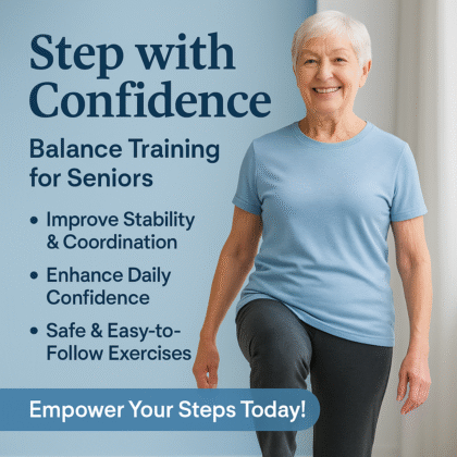 Balance Exercise Course: Step Confidently for Seniors